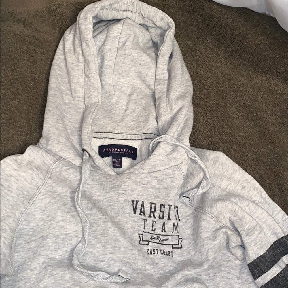 Aeropostale Long Sleeve Varsity Hoodie XS